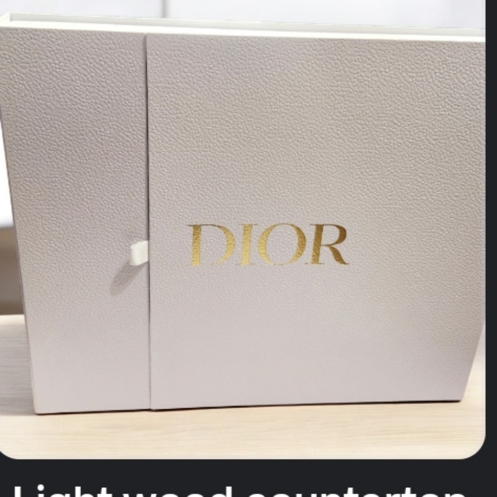 Elegant White Dior Box
